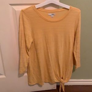 Yellow top hardly worn
